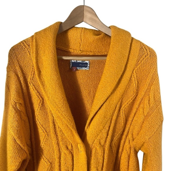 PILCRO x ANTHROPOLOGIE Cable Knit Cardigan Sweater - Picture 6 of 12